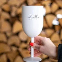 Vinglass termo VENNINNE 35 cl hvit