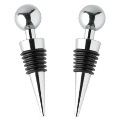 Vinpropp 9 cm 2 stk krom