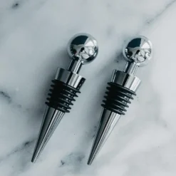 Vinpropp 9 cm 2 stk krom