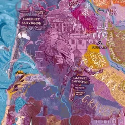 Vinpuslespill Bordeaux 1000 brikker