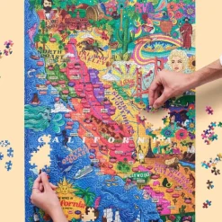 Vinpuslespill California