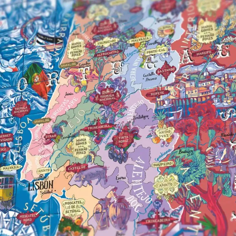 Vinpuslespill Portugal