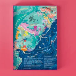 Vinpuslespill Sør-Amerika 1000 brikker