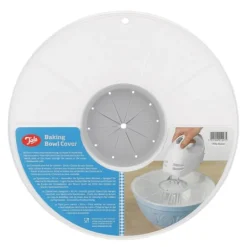 Vispebeskyttelse 30 cm hvit/grå