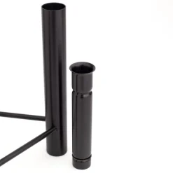 Vista vase/lysestake svart