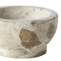 Vita saltkar 6,3 cm lys rosa