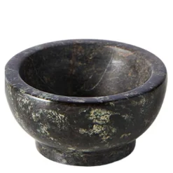 Vita saltkar 6,3 cm mørk grå