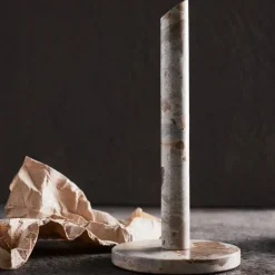 Vita tørkerullholder 31 cm lys rosa