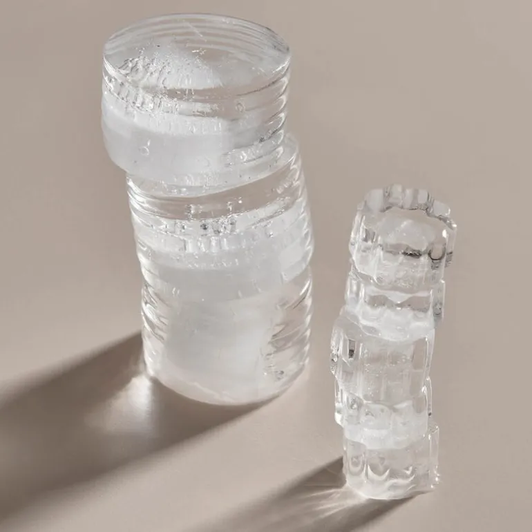 Viva isbitform 13 cl 4 stk havblå