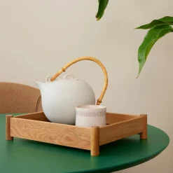 Viva serverigsbrett stort 51,8x37,3x7,3 cm eik