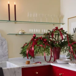 Viva vase 20 cm vinrød