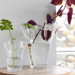 Viva vase 12,5x12x14,5 cm klar