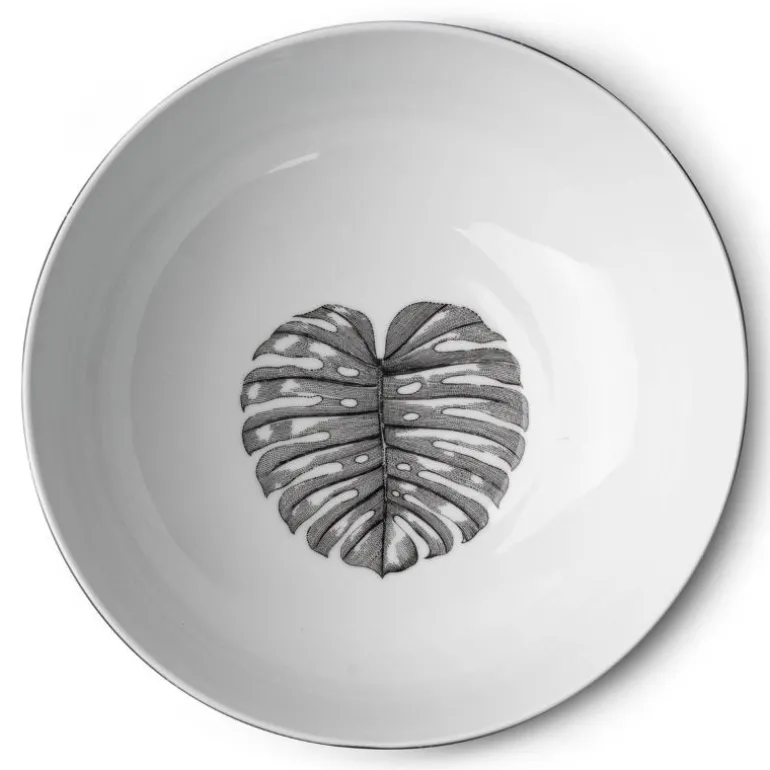 Voyage bolle stor 23 cm hvit/svart