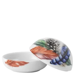 Vårkolleksjon bonbonniere 2025 7x10 cm miks fjær