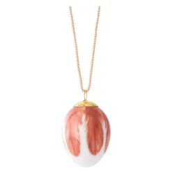 Vårkolleksjon påskeegg 2025 store rødstjertfjær