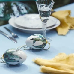 Vårkolleksjon påskeegg 2025 stort 10 cm skjære