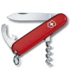 Waiter lommekniv 85mm 9 funksjoner rød