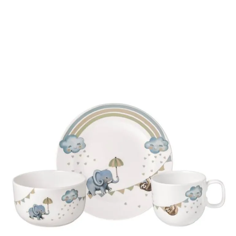 Walk like an elephant barneservise 3 deler