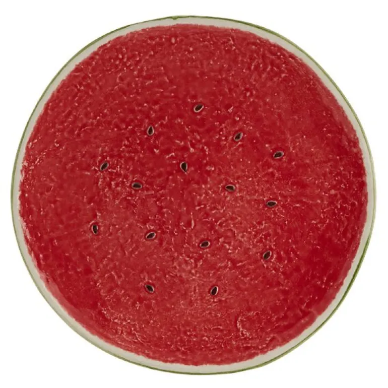 Watermelon serveringsfat 33 cm rød/grønn