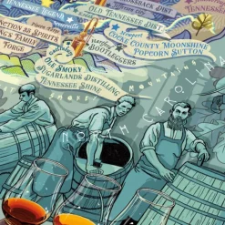 Whiskypuslespill Kentucky & Tennessee