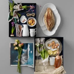 White Elements kopp 35 cl høy hank