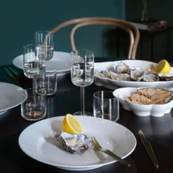 White Elements tallerken flat 26 cm