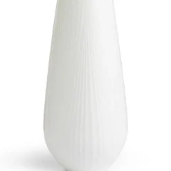 White Folia vase 30 cm