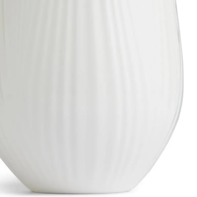 White Folia vase 30 cm