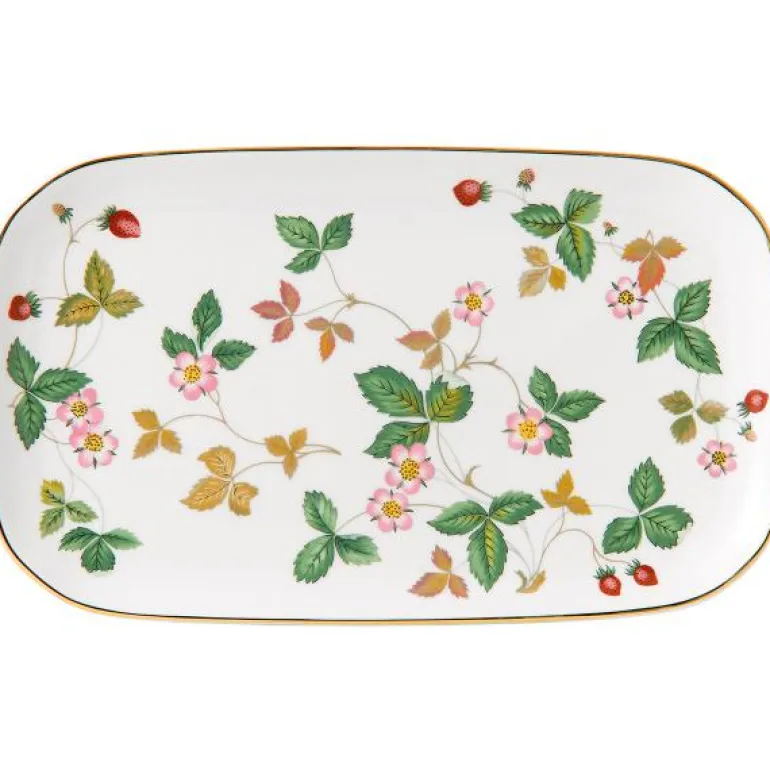 Wild Strawberry serveringsfat 25 cm