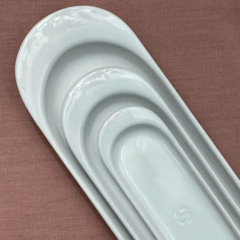 Wing serveringafat 3 deler hvit