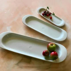 Wing serveringafat 3 deler hvit