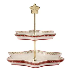 Winter Bakery delight fat m/stett 2 etasje 25,5 cm holly