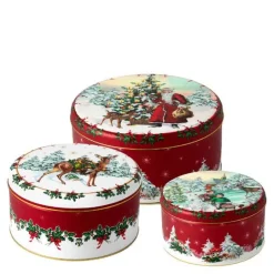 Winter Collage kakebokser 3 stk