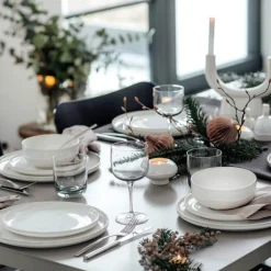 Winter Glow flat tallerken 27,5 cm