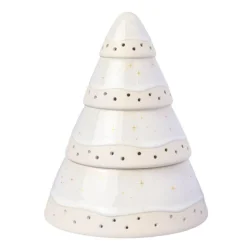 Winter Glow hurricane lys tre 14,5x18,5 cm