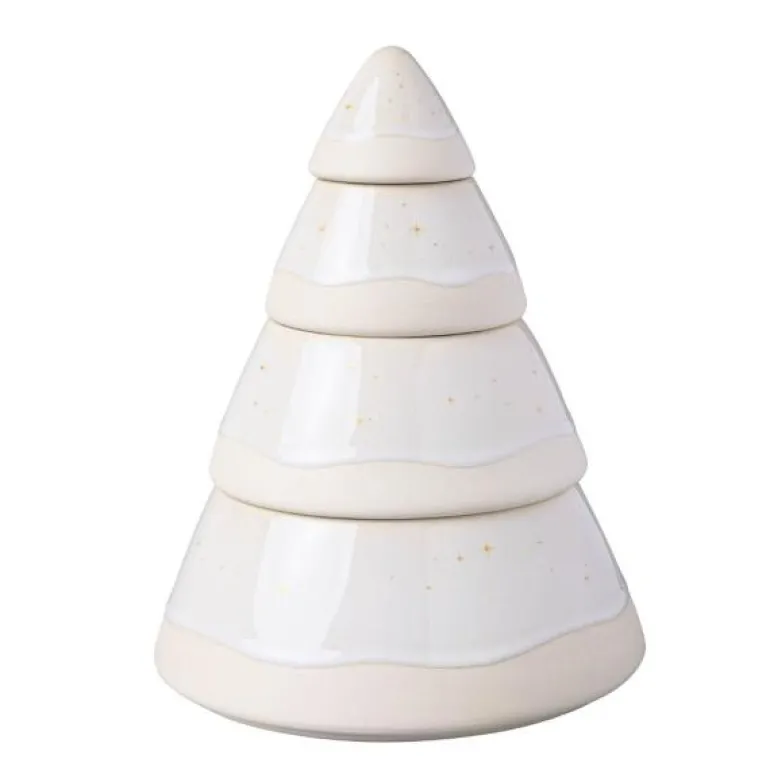 Winter Glow kakeboks tre 18x22,5 cm