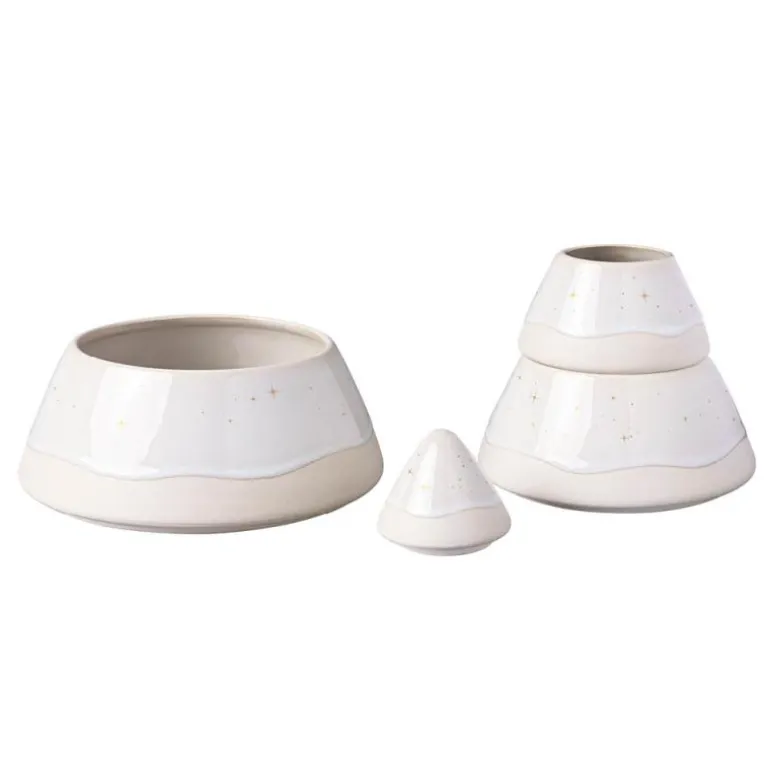 Winter Glow kakeboks tre 18x22,5 cm