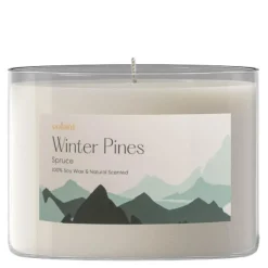 Winter pines duftlys hvit