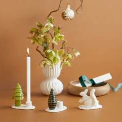 Winter Stories lysestake sett 3 deler ekorn