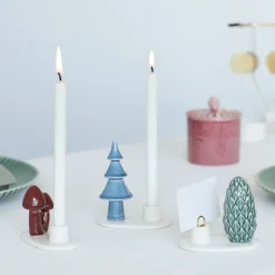 Winter Stories lysestake sett 3 deler sopp