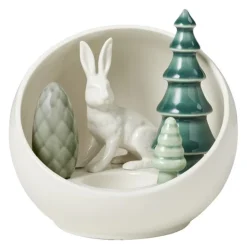 Winter Stories telysholder hare