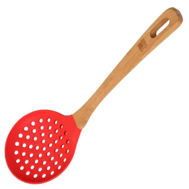 Wok skje med hull silikon