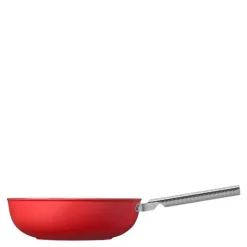 Wokpanne 30 cm rød