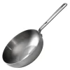 Wokpanne i stål 28 cm