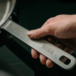 Wokpanne i stål 28 cm