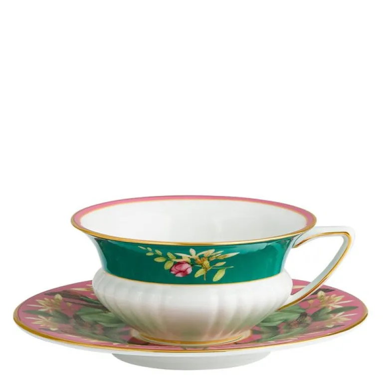 Wonderlust tekopp & asjett pink lotus