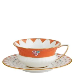 Wonderlust tekopp & asjett peony diamond