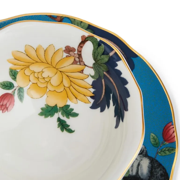 Wonderlust tekopp & asjett sapphire garden