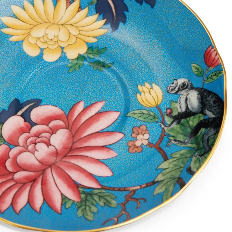 Wonderlust tekopp & asjett sapphire garden