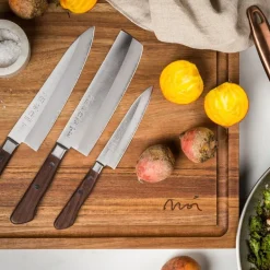 Wood kokkekniv 18 cm stål